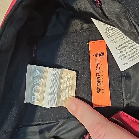 Roxy Girls Dry Flight Snowpants, Lrg - Picture 7 of 14